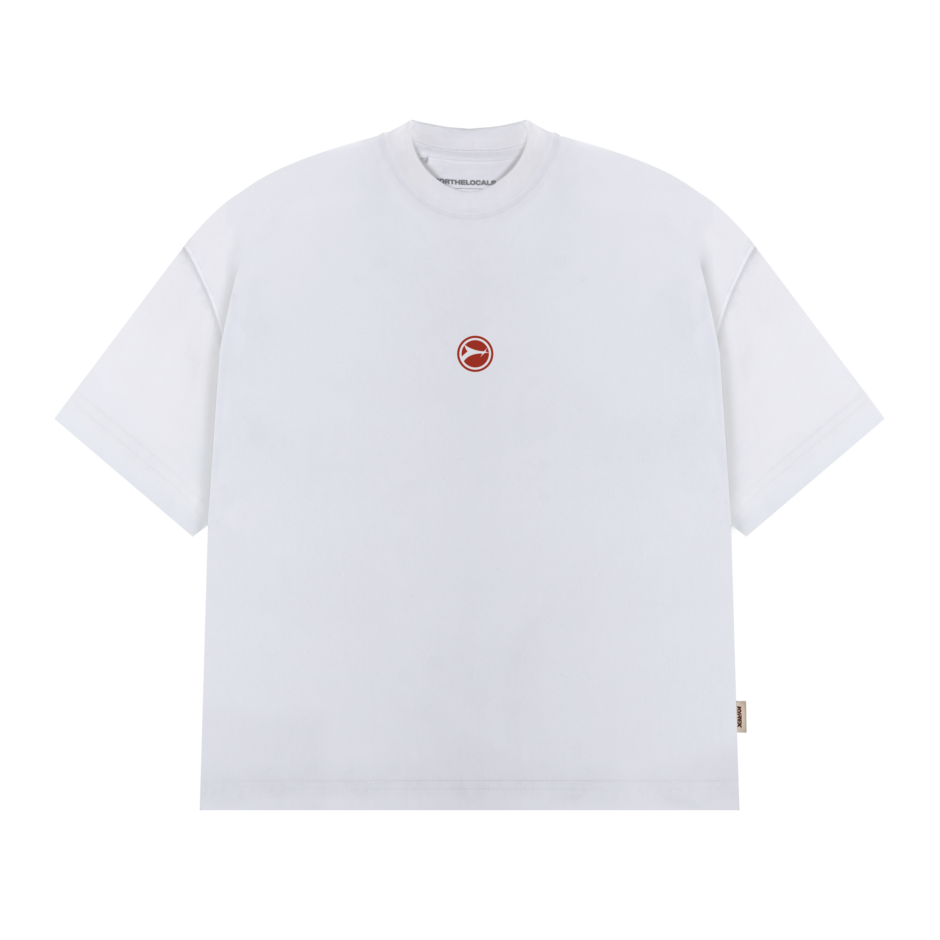 Essential Daily Wear T-shirt White/Red