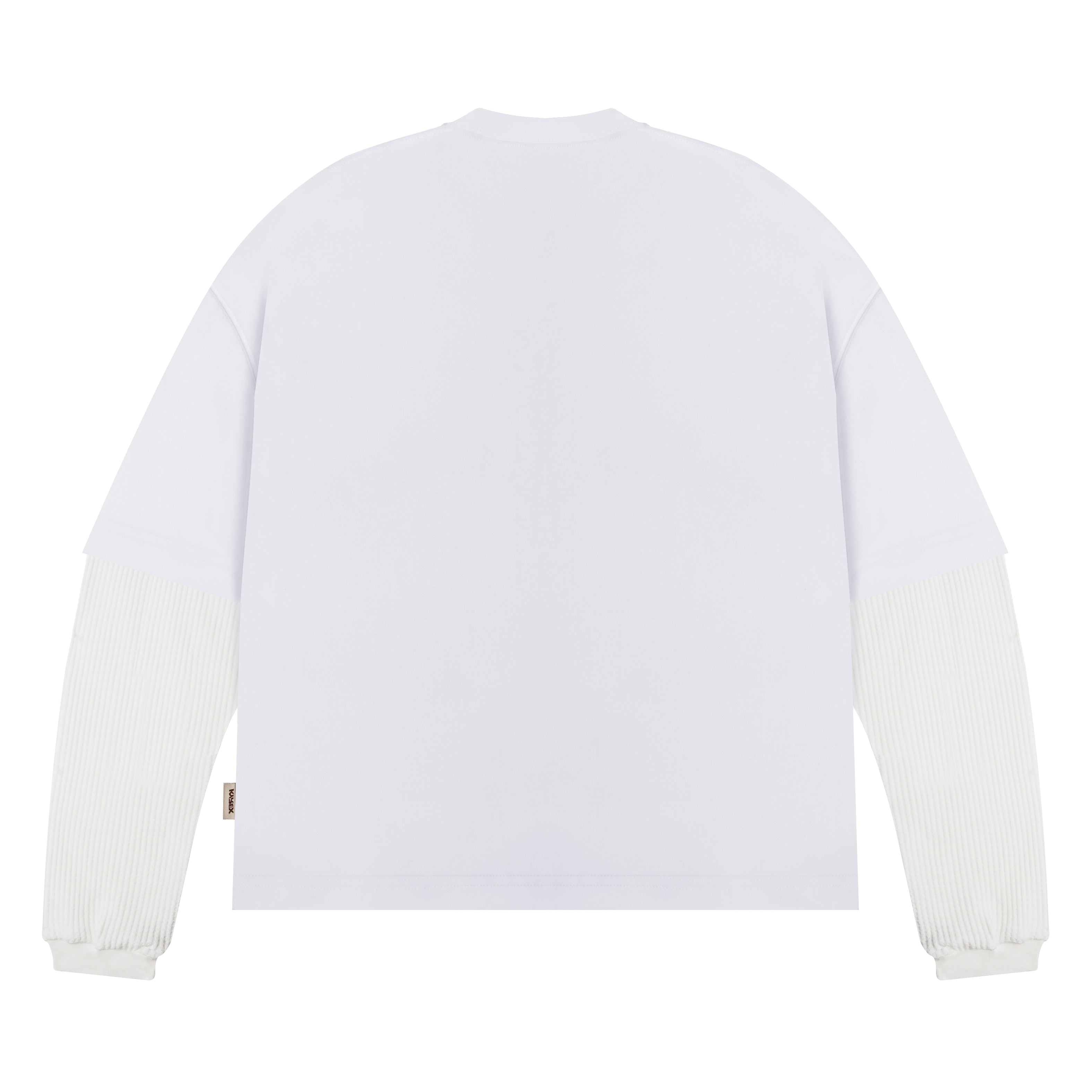 Double Sleeve Racing Division T-shirt - White