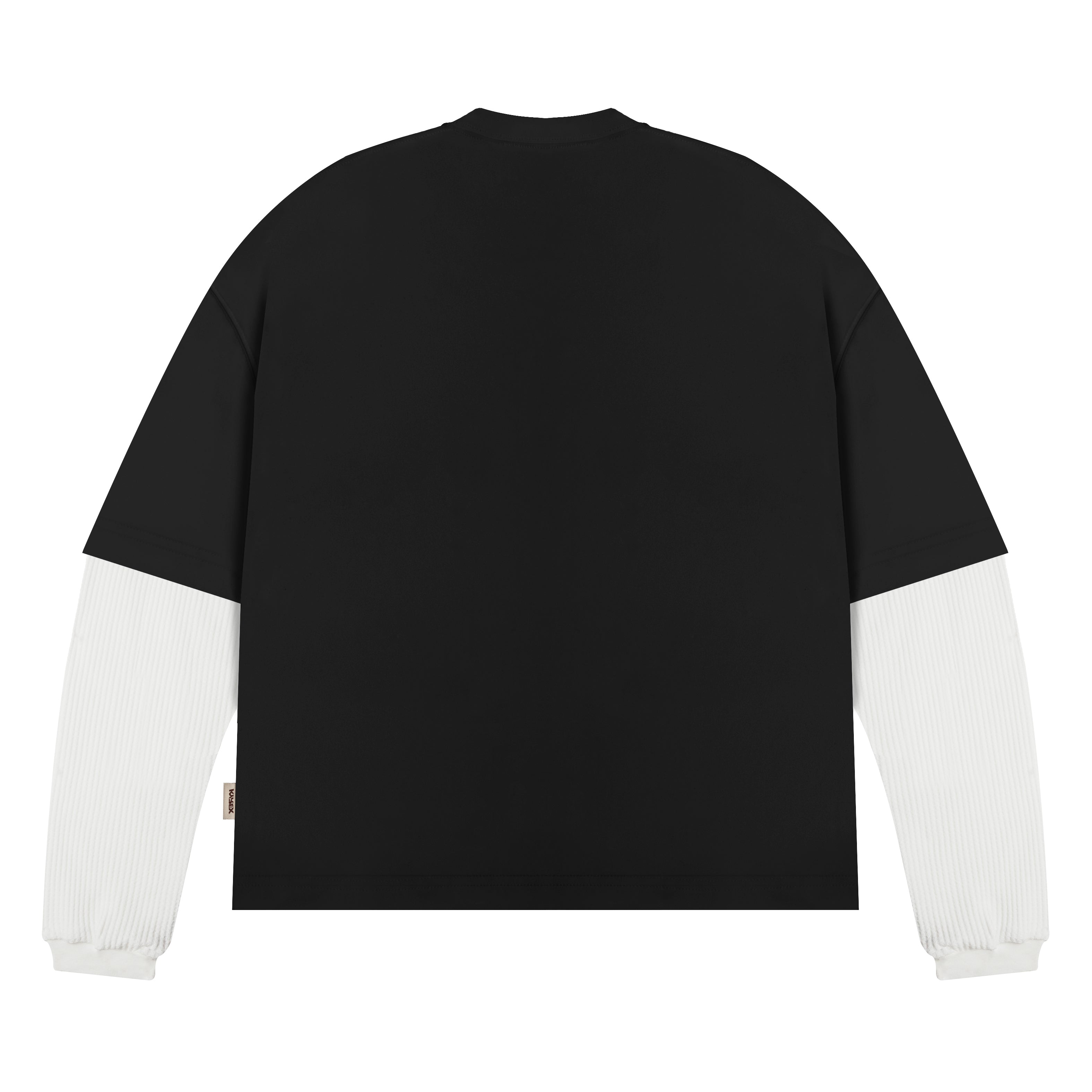 Double Sleeve Racing Division T-shirt - Black