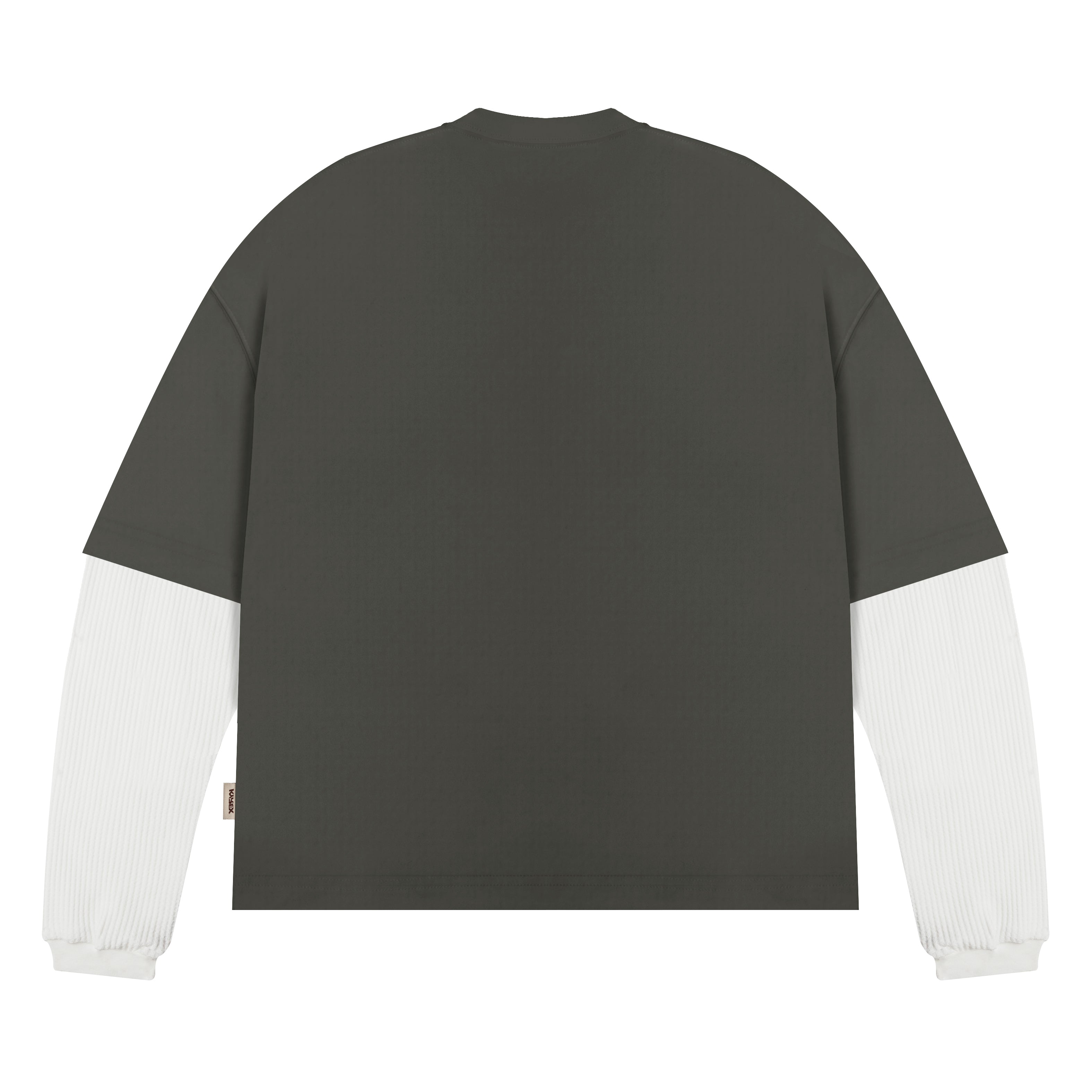 Double Sleeve Racing Division T-shirt - Grey