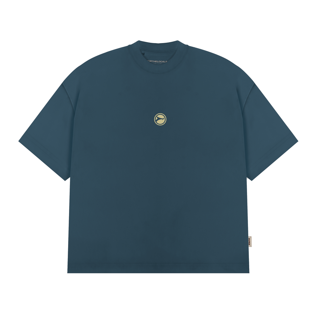 Essential Daily Wear T-shirt Blue/Yellow