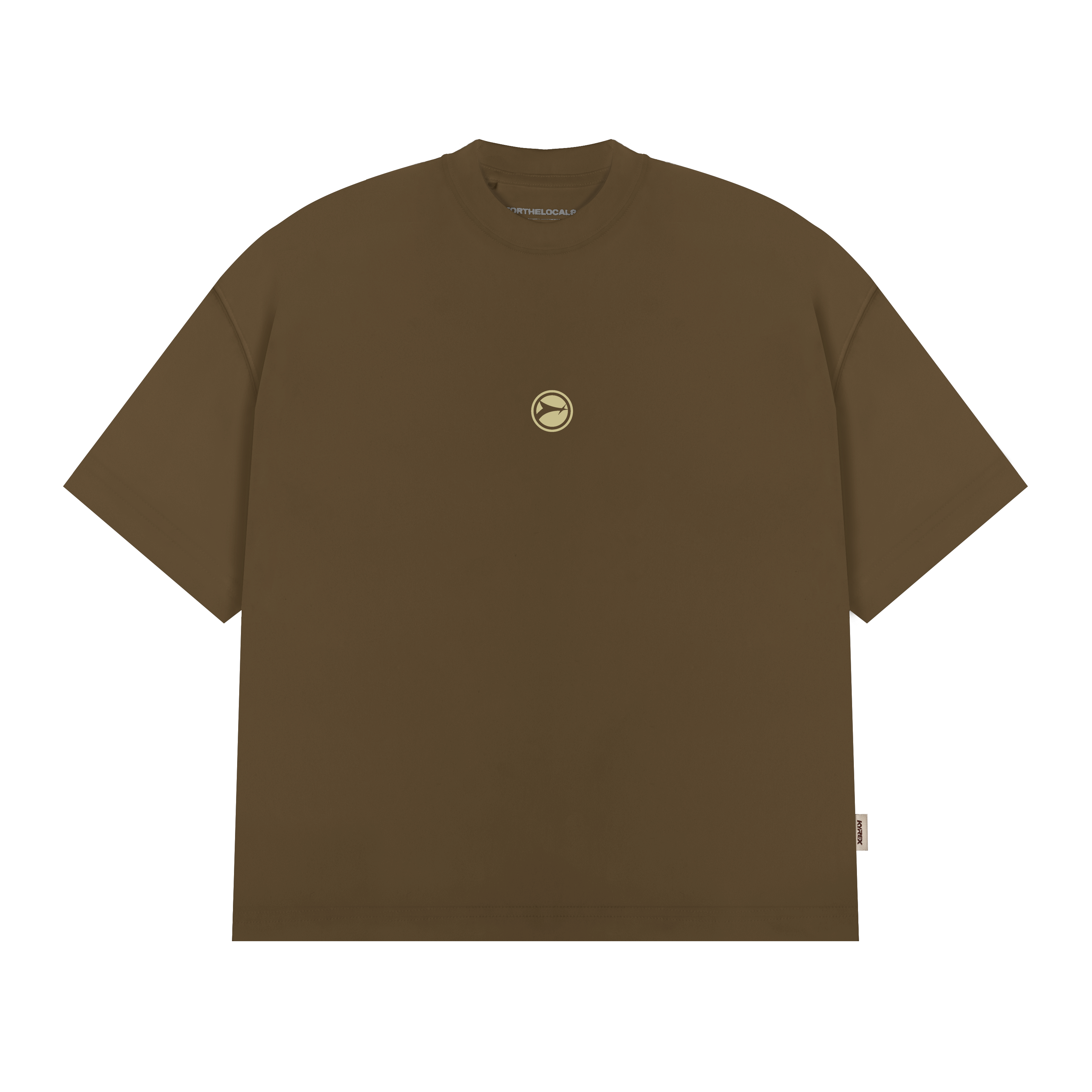 Essential Daily Wear T-shirt Brown/Cream