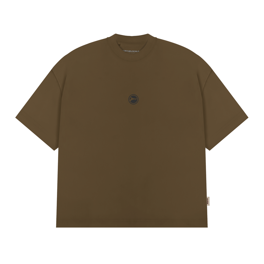 Essential Daily Wear T-shirt Brown/Dark grey