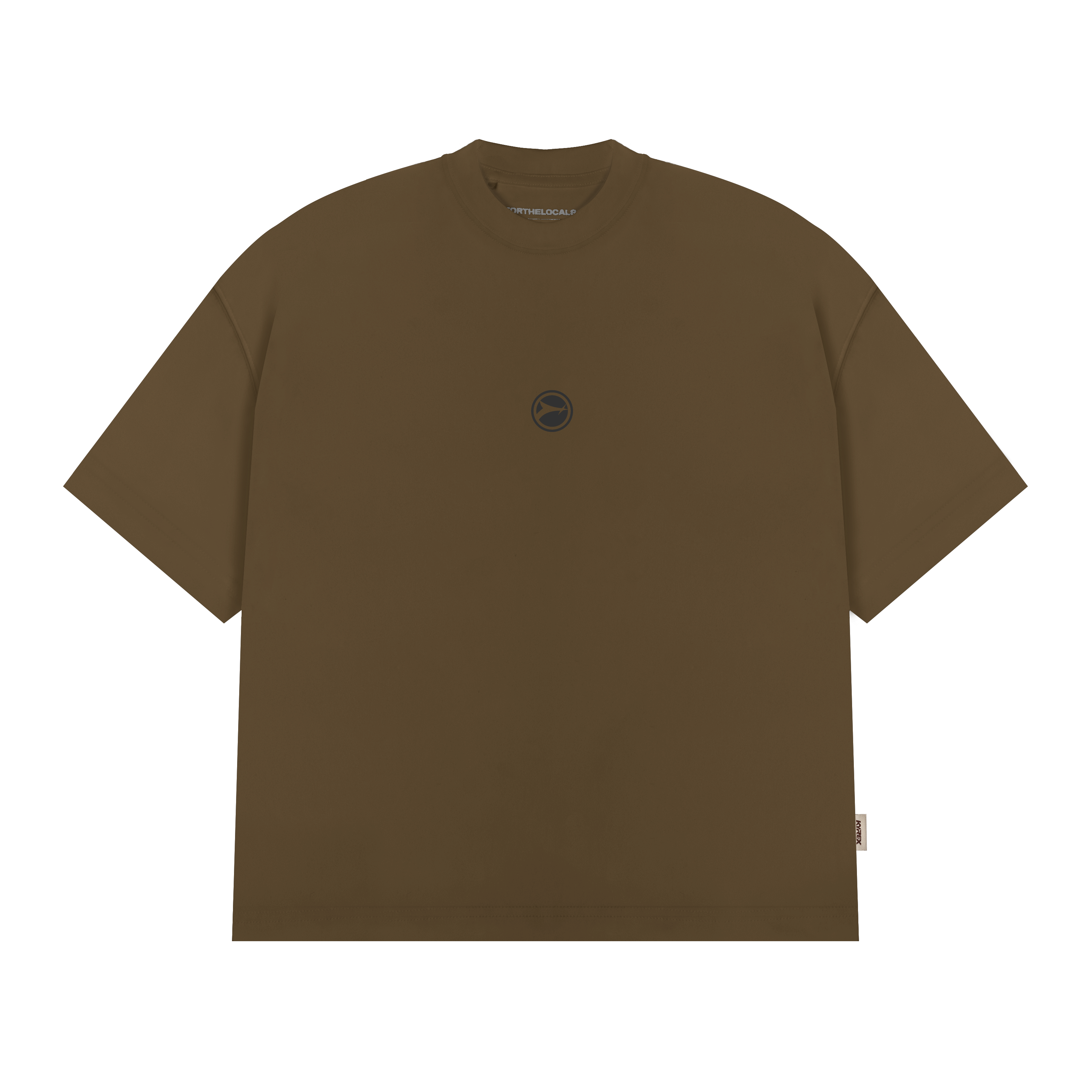 Essential Daily Wear T-shirt Brown/Dark grey