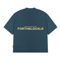 Essential Daily Wear T-shirt Blue/Yellow