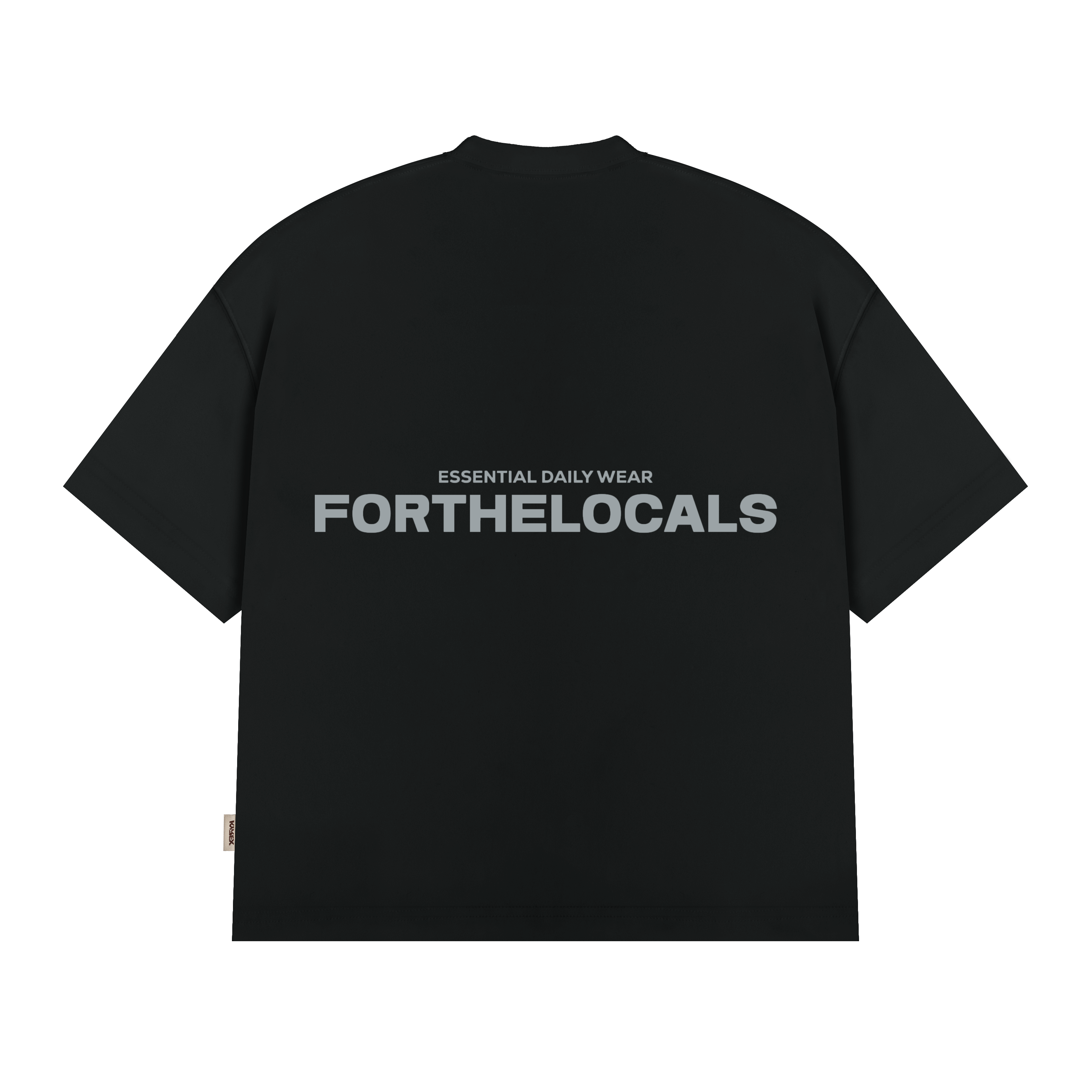 Essential Daily Wear T-shirt Black/Grey