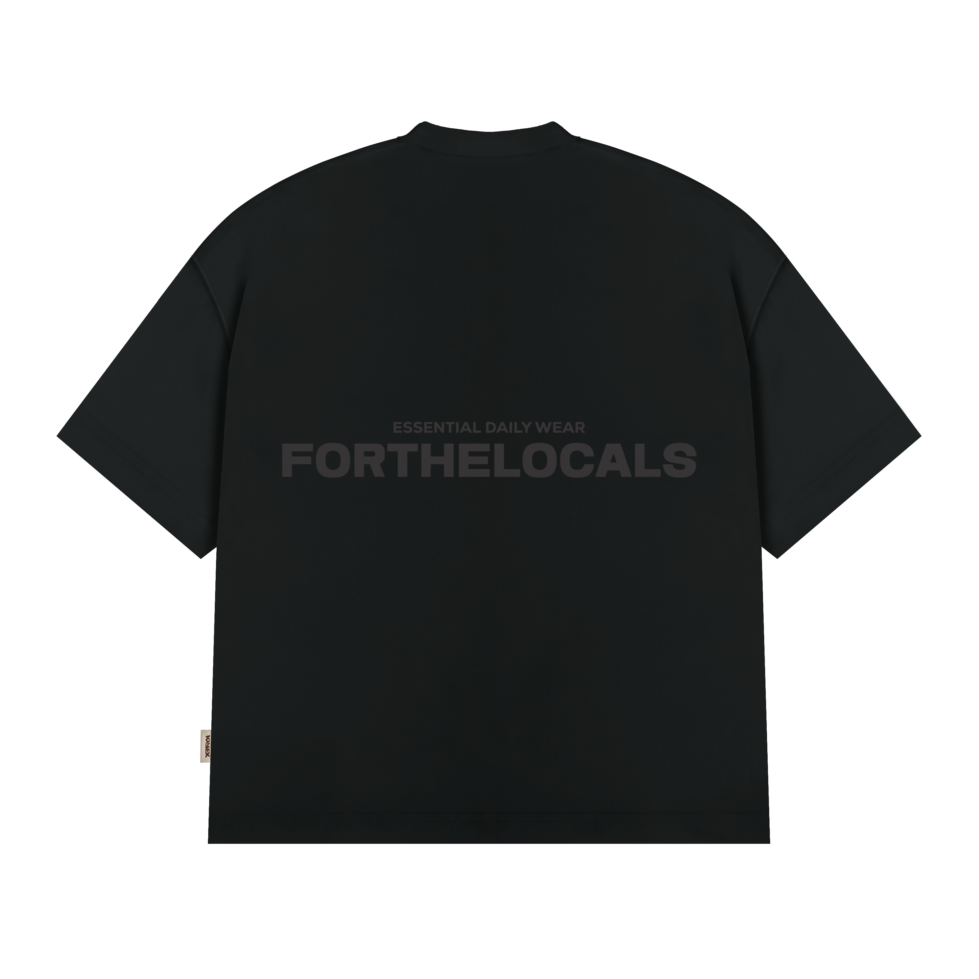 Essential Daily Wear T-shirt Black/Black