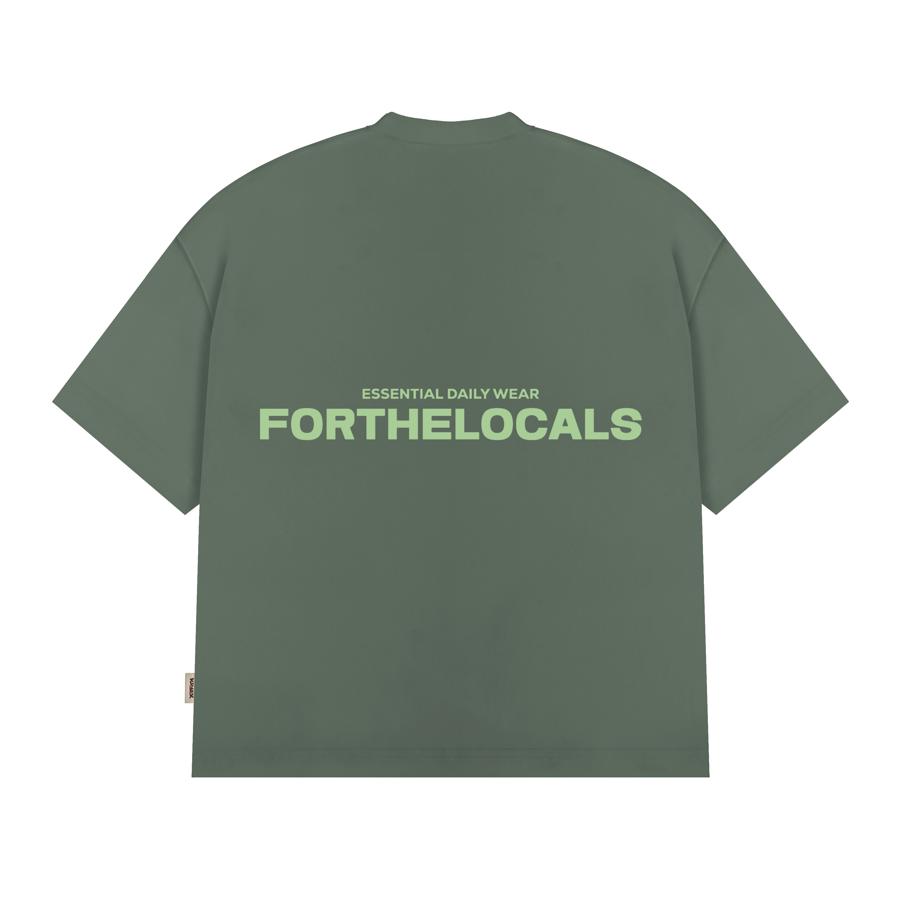Essential Daily Wear T-shirt Green/Green