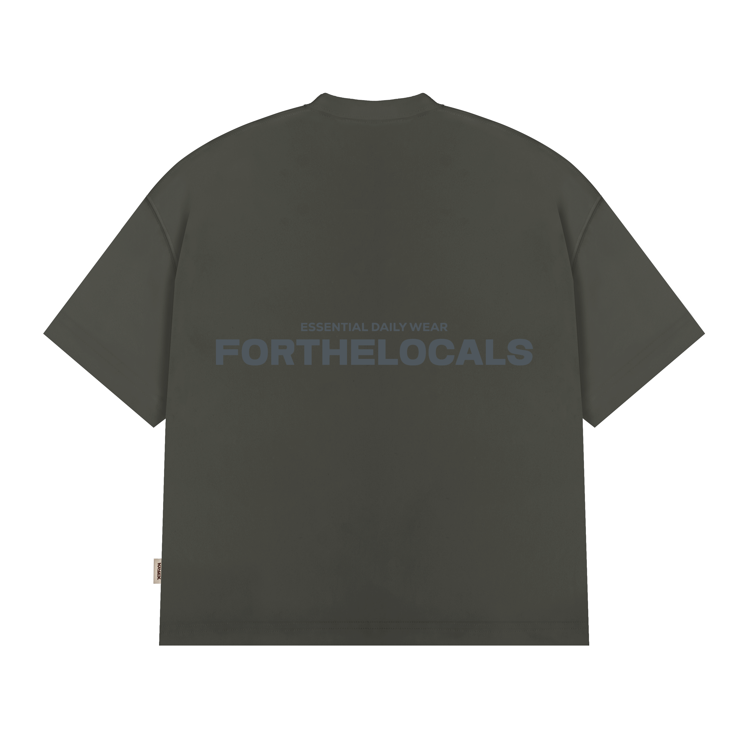 Essential Daily Wear T-shirt Grey/Dark grey