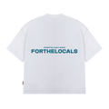 Essential Daily Wear T-shirt White/Blue
