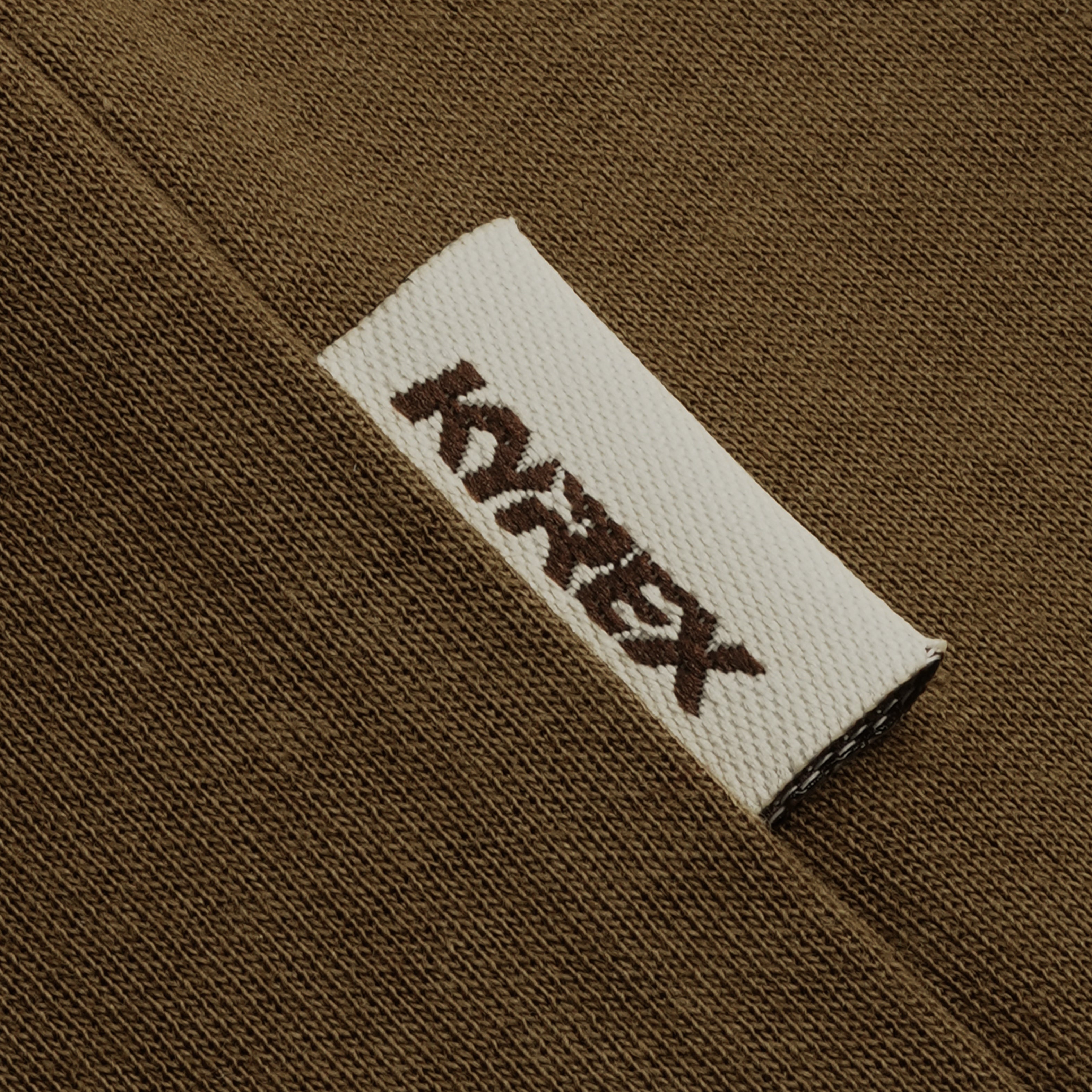 Double Sleeve Racing Division T-shirt - Brown