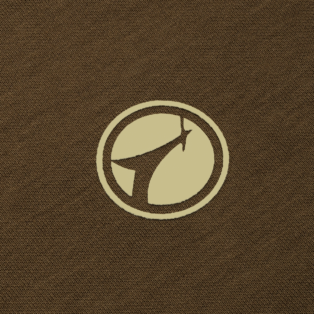 Essential Daily Wear T-shirt Brown/Cream