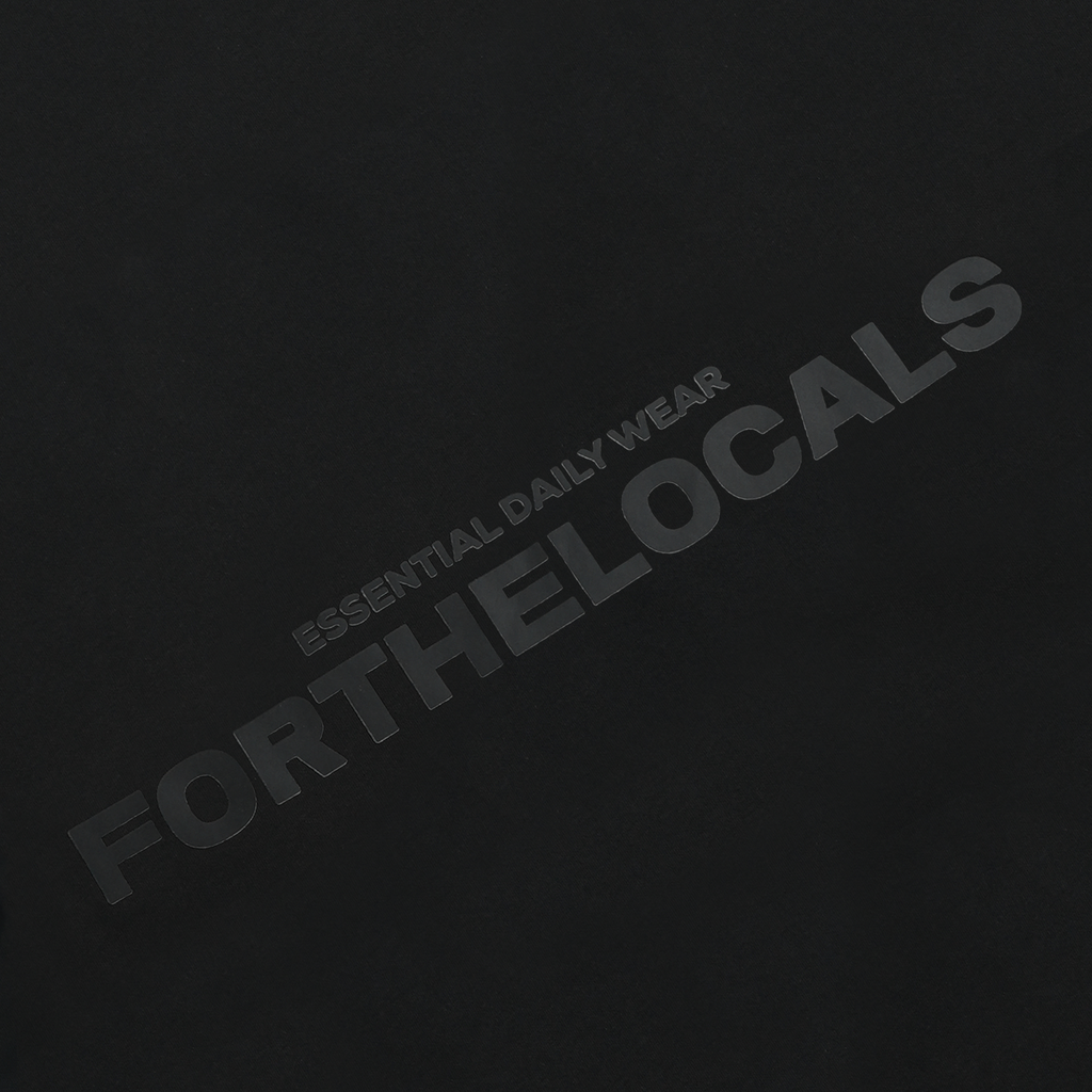 Essential Daily Wear T-shirt Black/Black