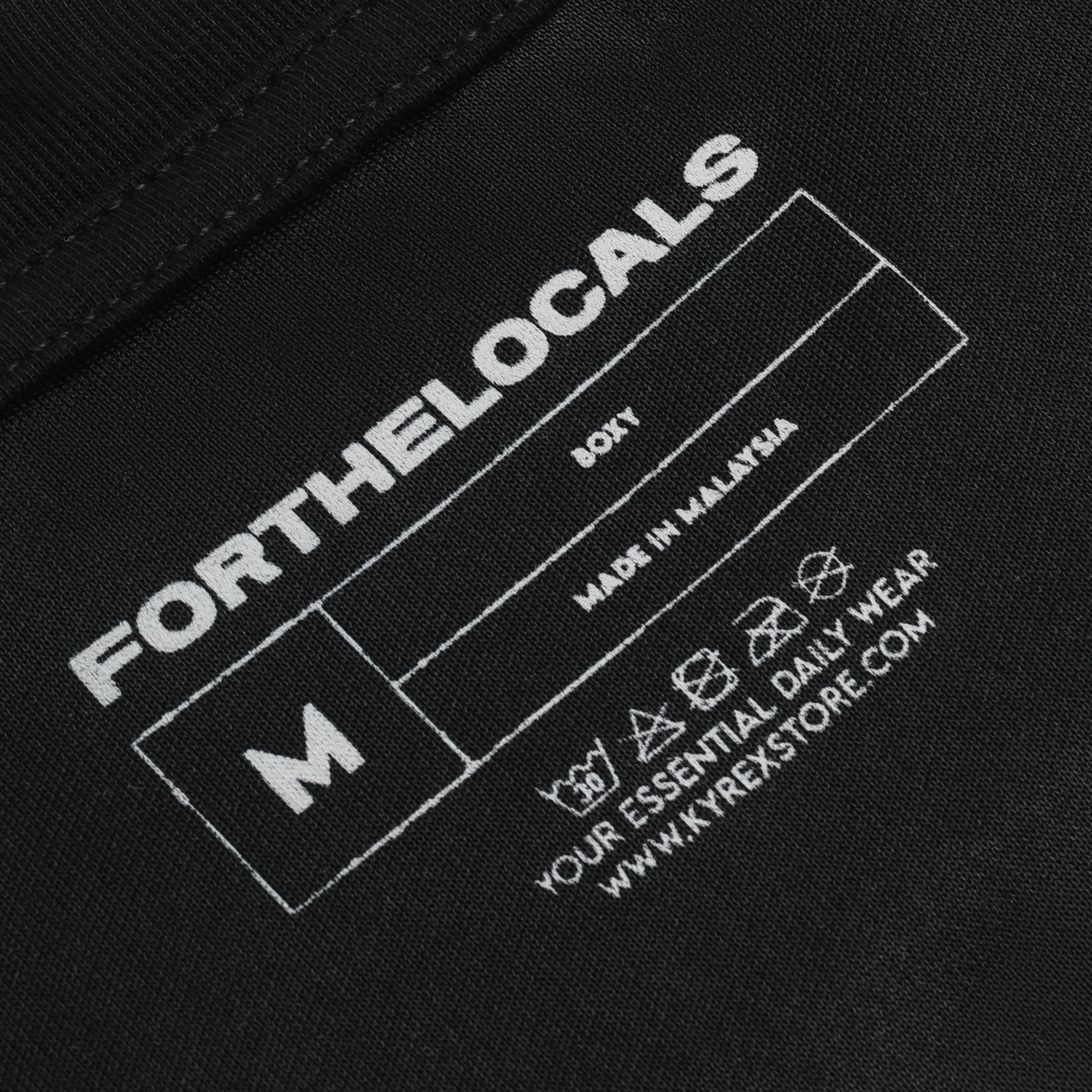 Essential Daily Wear T-shirt Black/Grey