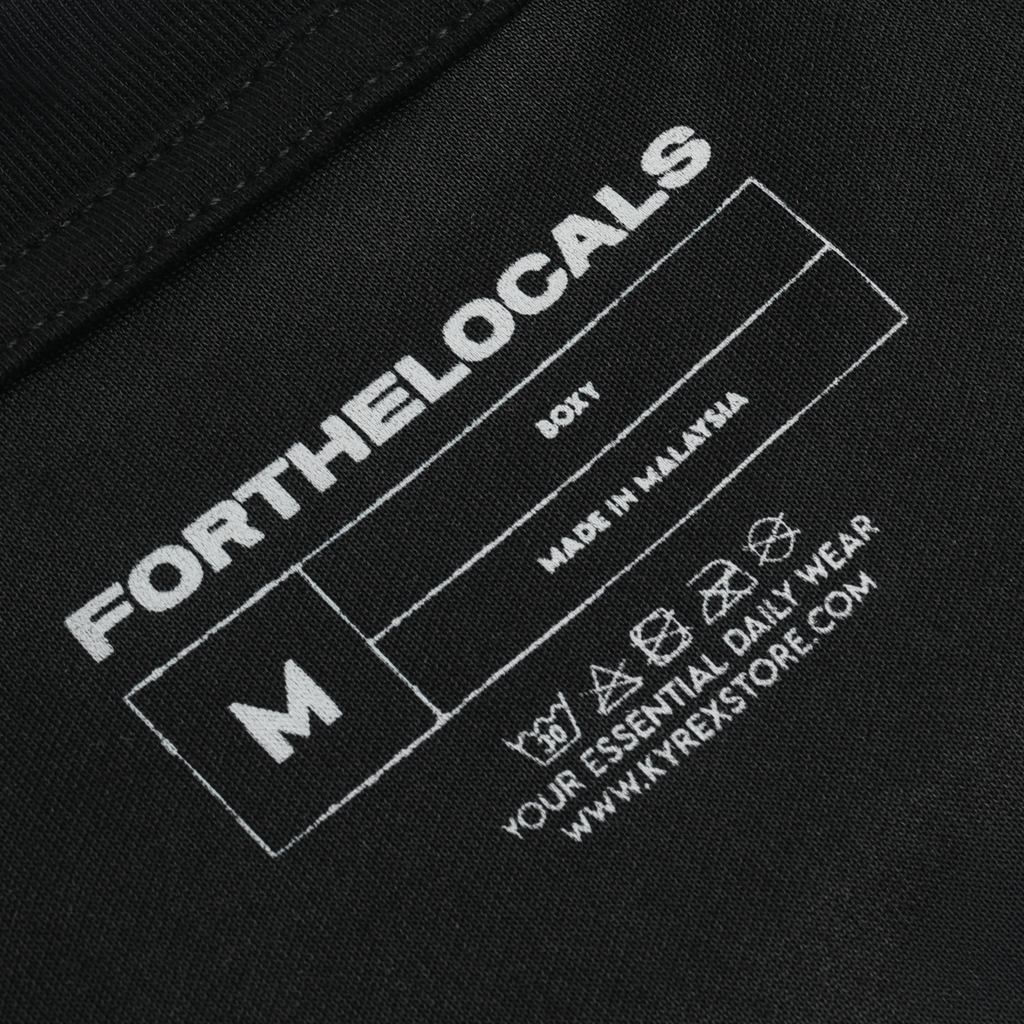 Essential Daily Wear T-shirt Black/White