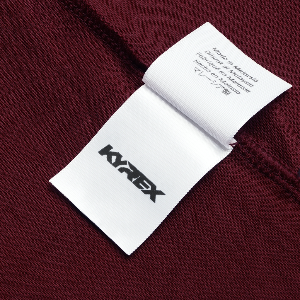 Essential Daily Wear T-shirt Maroon/Cream