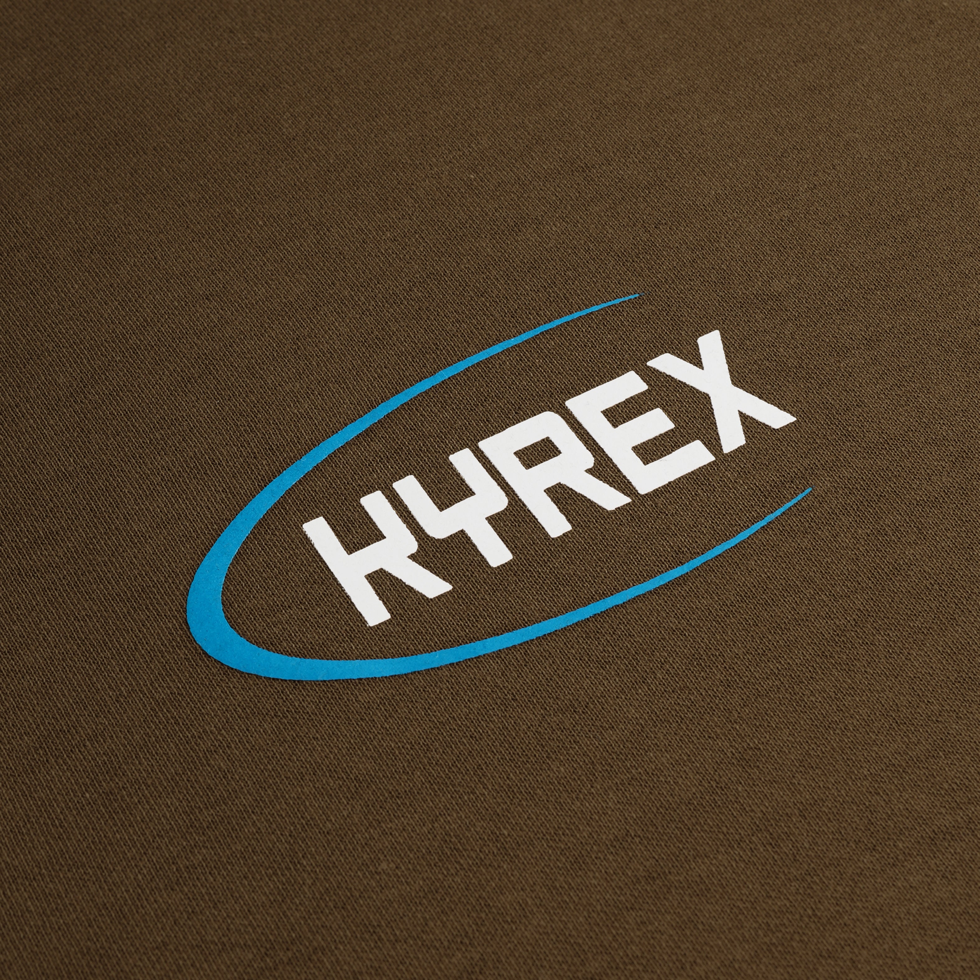 Double Sleeve Racing Division T-shirt - Brown