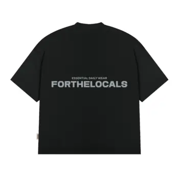 Essential Daily Wear T-shirt Black/Grey
