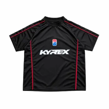 Daily Athletic Jersey Black/Red front