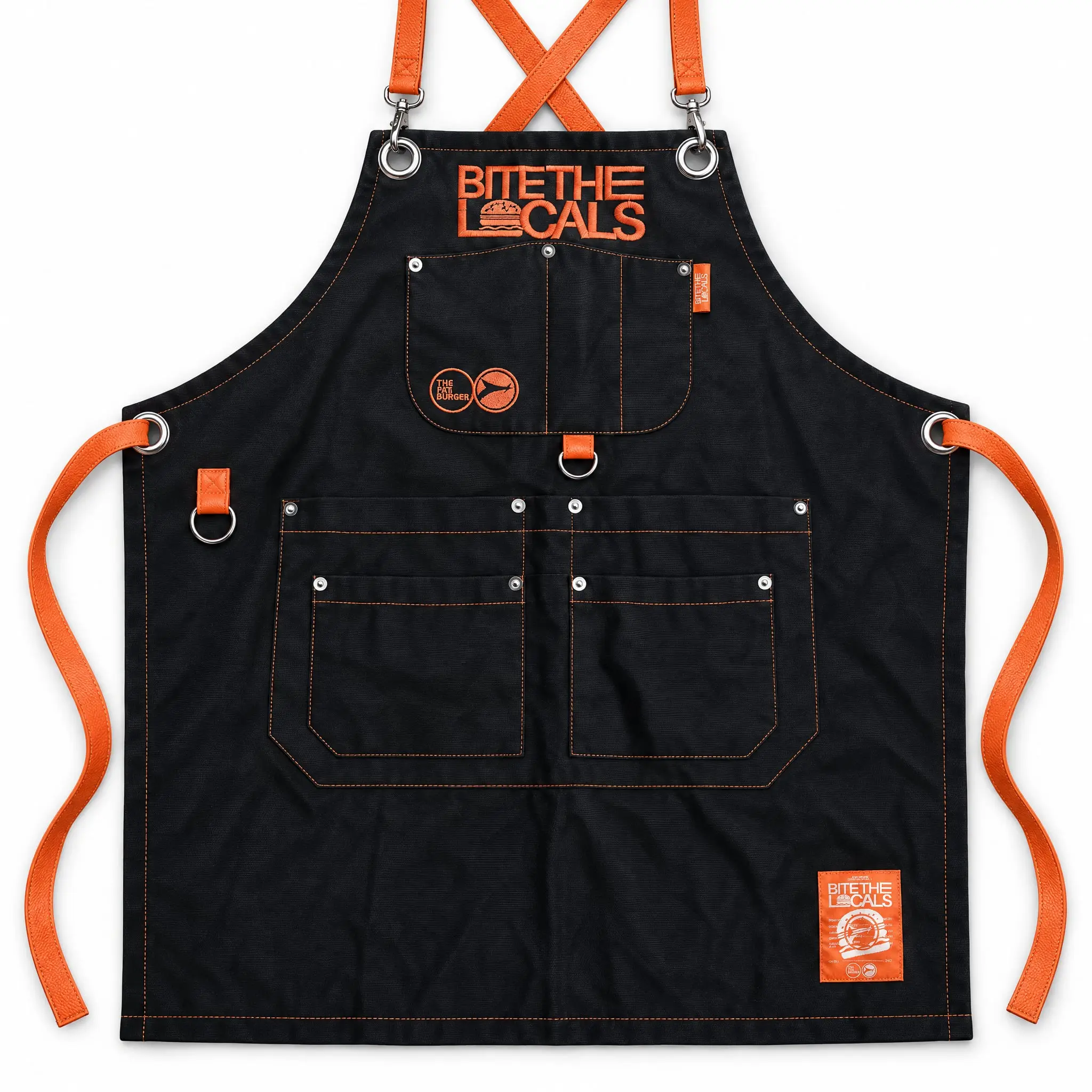 Kyrex x TheFatBurger Apron front