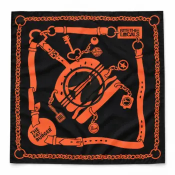 Kyrex x TheFatBurger Bandana front