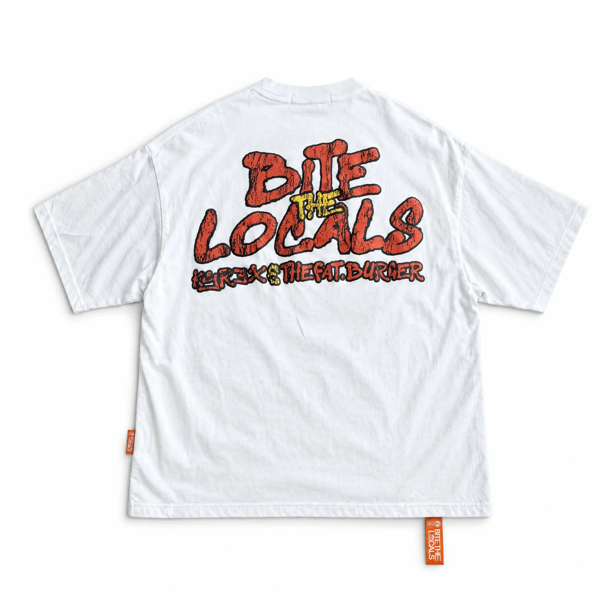 Kyrex x TheFatBurger White T-shirt back Kyrex x TheFatBurger White T-shirt back